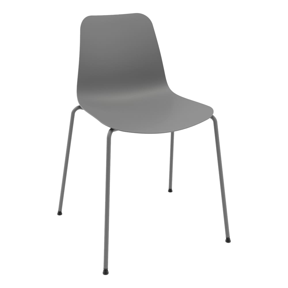 Uno Grey-1 Kantinestoel Uno - Image 1