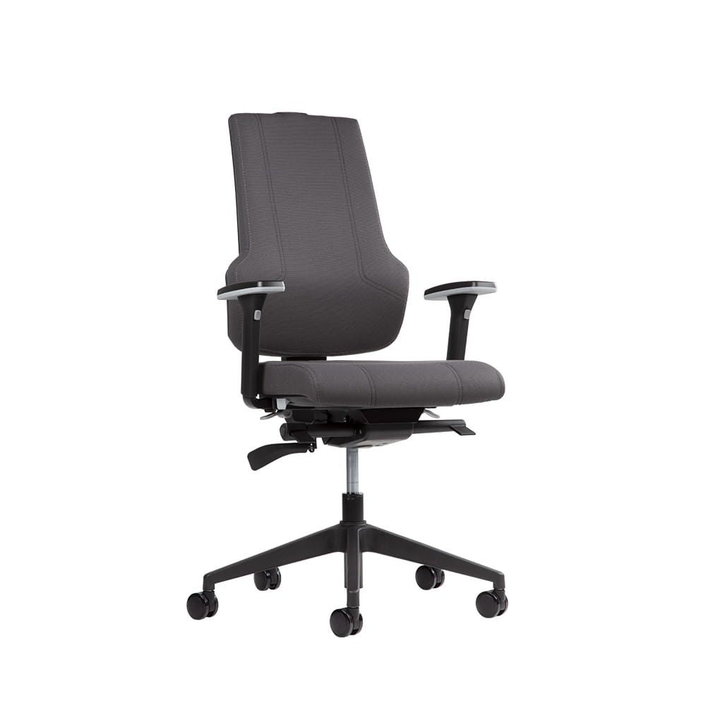 Comfy (ER3) Donkergrijs Bureaustoel Comfy - Donkergrijs - Afbeelding 1